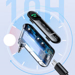 Car Bluetooth Receiver 5.0 – Wireless Audio Adapter with 3.5mm AUX for Hands-Free Music & Calls